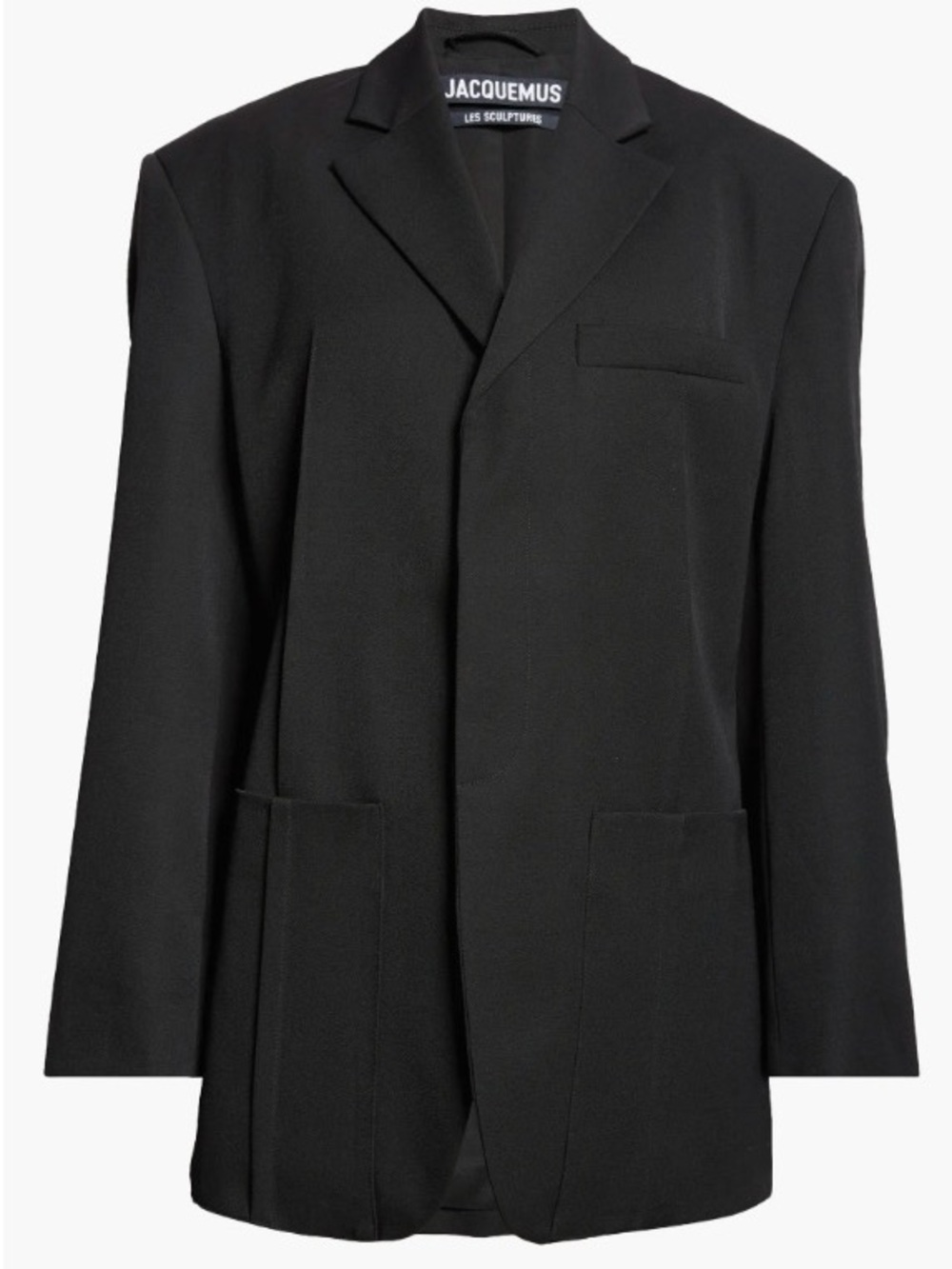 Jacquemus La Veste d'Homme Blazer Jacket Black Size FR 44 US 12 $1,190